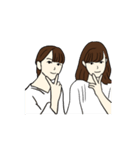 姉妹girl（個別スタンプ：8）