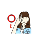 姉妹girl（個別スタンプ：13）