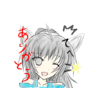 銀ねこさん（個別スタンプ：5）