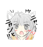 銀ねこさん（個別スタンプ：6）