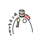 ニワトリ。（個別スタンプ：13）