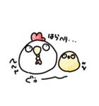 ニワトリ。（個別スタンプ：20）