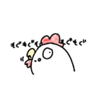 ニワトリ。（個別スタンプ：25）