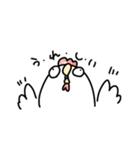ニワトリ。（個別スタンプ：31）