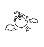 ニワトリ。（個別スタンプ：39）