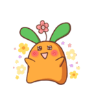 にんじんウサギ（個別スタンプ：5）