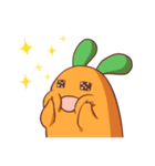 にんじんウサギ（個別スタンプ：7）