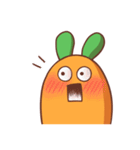 にんじんウサギ（個別スタンプ：9）