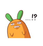 にんじんウサギ（個別スタンプ：15）