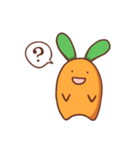 にんじんウサギ（個別スタンプ：16）
