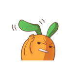 にんじんウサギ（個別スタンプ：20）