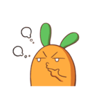 にんじんウサギ（個別スタンプ：21）