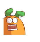 にんじんウサギ（個別スタンプ：22）