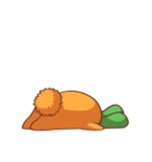 にんじんウサギ（個別スタンプ：30）