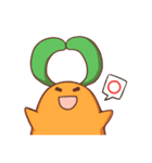 にんじんウサギ（個別スタンプ：35）