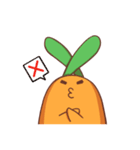 にんじんウサギ（個別スタンプ：36）