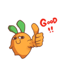 にんじんウサギ（個別スタンプ：38）