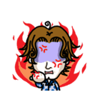 パーマのブライアン（個別スタンプ：26）