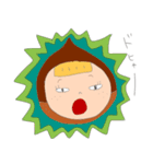 手書きで、栗子ちゃん。（個別スタンプ：37）