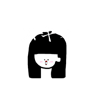 黒髪ぱつことぱつおのシュールなスタンプ（個別スタンプ：10）
