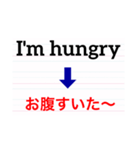 英語de伝えるよ。第3弾。（個別スタンプ：7）