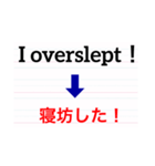 英語de伝えるよ。第3弾。（個別スタンプ：12）