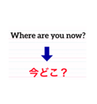 英語de伝えるよ。第3弾。（個別スタンプ：13）