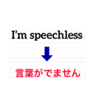 英語de伝えるよ。第3弾。（個別スタンプ：14）