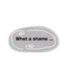 めちゃキュートな英語のスタンプ(English)（個別スタンプ：23）