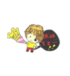 応援うちわくん（個別スタンプ：12）