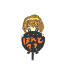 応援うちわくん（個別スタンプ：19）