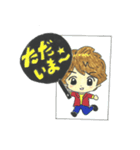 応援うちわくん（個別スタンプ：22）