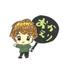 応援うちわくん（個別スタンプ：23）