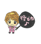 応援うちわくん（個別スタンプ：27）