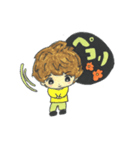 応援うちわくん（個別スタンプ：32）
