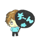 応援うちわくん（個別スタンプ：40）