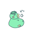 太った かっぱ（個別スタンプ：4）