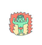 太った かっぱ（個別スタンプ：8）