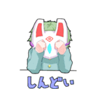 無題の狐面 弐（個別スタンプ：24）