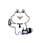 会社に通う狸（個別スタンプ：13）