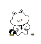 会社に通う狸（個別スタンプ：24）