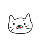 まゆげねこ 年末年始編（個別スタンプ：35）