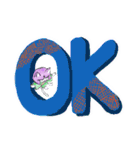 大きな文字の日常会話（個別スタンプ：16）