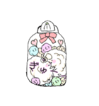 癒すためだけに存在する白い子(カップル)（個別スタンプ：2）