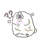 癒すためだけに存在する白い子(カップル)（個別スタンプ：22）