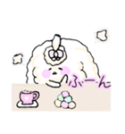 癒すためだけに存在する白い子(カップル)（個別スタンプ：32）