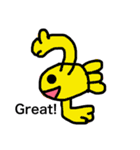 Kingyochan.（GGGF English version）（個別スタンプ：35）