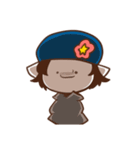 はるち～へんなねこみみっこ～（個別スタンプ：1）