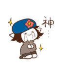 はるち～へんなねこみみっこ～（個別スタンプ：5）