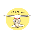 「またおじ」またおじいちゃんがいない（個別スタンプ：3）